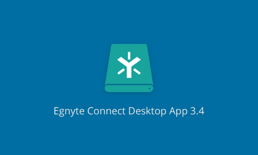 Egnyte Connect Desktop App 3.4