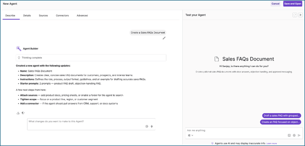 Egnyte’s New Agent Builder