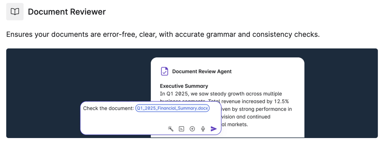Egnyte AI Agent | Document Reviewer Agent