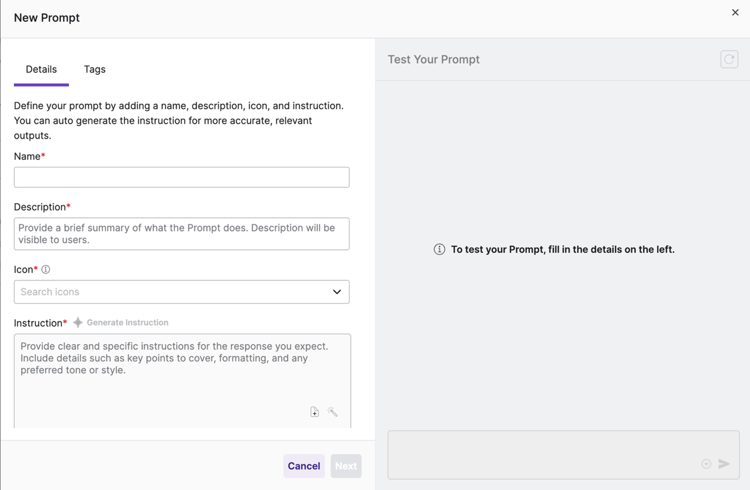 AI Custom Prompt Creation Template | Egnyte