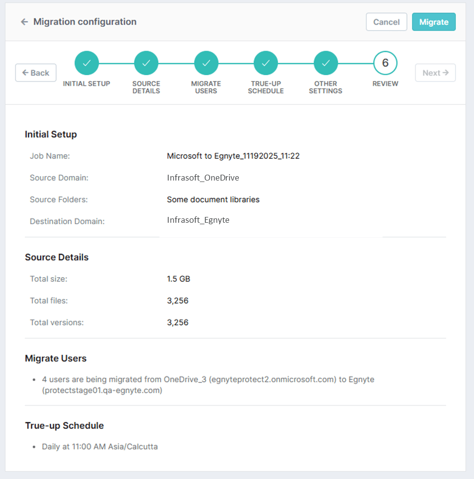 SharePoint-to-Egnyte Migration